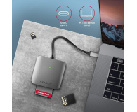 Axagon CRE-S3C SuperSpeed USB-C UHS-II czytnik - 1485432 - zdjęcie 3